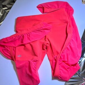 Alo yoga mesh goddess leggings